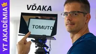 Teleprompter – ako sa naučiť texty a mať plynulé video