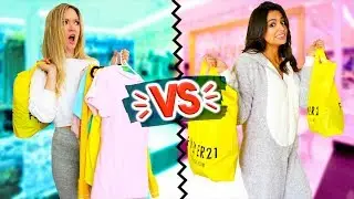 Alisha Marie vs Bethany Mota! $30 Outfit Challenge!