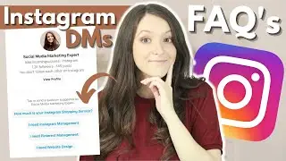 How to Enable Frequently Asked Questions / Conversation Starters on Instagram DMs for Business
