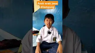 anak anak jawa dilampung