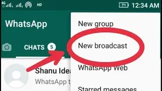 Whatsapp || What is New Broadcast And Use Properly In Whatsapp