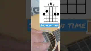 Guitar lesson Strumming in Time #guitarlesson #guitartutorial #acousticguitar