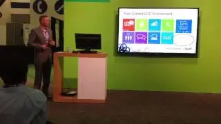 Scott Brown from SMART Technologies presenting at the 2013 Microsoft Worldwide Partner Conference