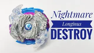 Takara Tomy Nightmare Longinus Destroy (B-97) Review! - Beyblade Burst God/Evolution!