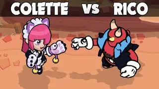 COLETTE vs RICO ⭐ Brawl Stars