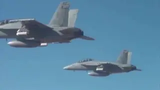 US Fighter Jets Launch Drone Swarm - 100+ micro UAVs