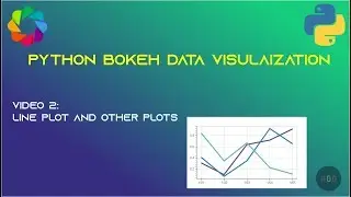 Ep 2 - Python Bokeh Line plot and other types of plots