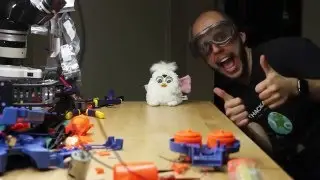 Nerf Testing on Furby