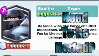 Why Is The Mega Knight So Op And Why It Need To Be Nerfed!?!|Clash Royale