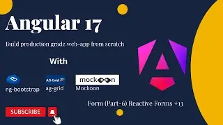 Angular 17 Forms(Part-6) Reactive Forms with Ng Bootstrap