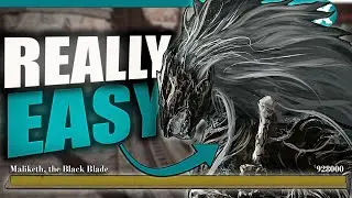 The BEST Way To Cheese MALIKETH In Elden Ring - Defeat in 3 HITS!