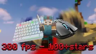 [300 FPS] Keyboard and Mouse Sounds v1 - (Minecraft Hypixel Bedwars Solo's)