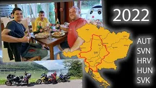 #mototrip | #Motodovolená | AUT, SVN, Chorvatsko, HUN, SVK 2022
