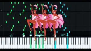 Can Can Jacques Offenbach | Piano Tutorial Musescore Synthesia | Кан Кан  Жак Оффенбах ноты пианино