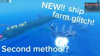 GPO ship farm glitch! (second method)