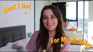 WHAT I GOT FOR MY 22ND BIRTHDAY | Birthday Haul | Sarah Mulea