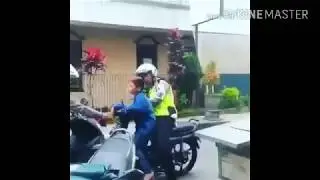 TINGKAH LUCU KALAU ANAK KECIL TERKENA RAZIA MOTOR