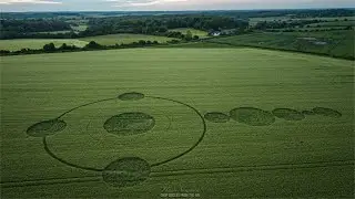 First Crop Circle in UK 2024