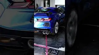 Hennessey Supercharged H700 C8 Corvette Exhaust Sounds #Shorts
