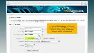 How To Create Additional FTP Accounts In cPanel
