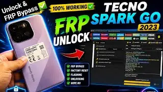 Tecno Spark Go 2023 unlock & FRP Bypass with Unlock Tool ✅