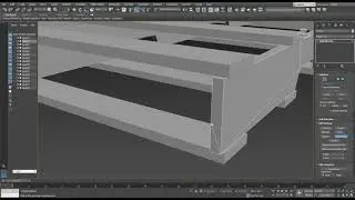 3DS MAX | Low Poly 3D Modeling Timelapse | Pallet, Stop Sign