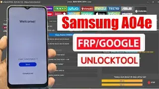 Samsung A04e frp lock unlock tool brom mode easy wey