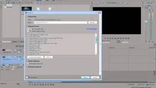 Rendering with Sony Vegas Pro 11