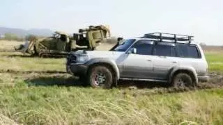 LAND CRUISER штурм брода ходом