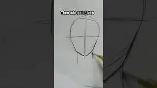 Easy Anime Drawing Tutorial #AnimeDrawing #ShortsTutorial #Art #Beginner #shorts #sketch #viral
