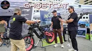GhostCat Ebikes | Chatting with the founder | Electrify Expo interview Pt2 | Motow