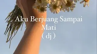 Aku Berjuang Sampai Mati ( dj )