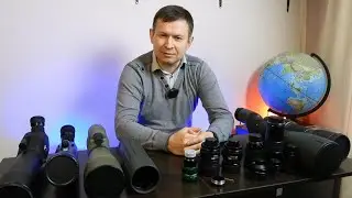 Spotting scopes. Types and features.