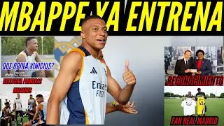 MBAPPÉ primer ENTRENAMIENTO con el REAL MADRID en EXCLUSIVA