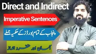 direct and indirect speech | imperative sentences | direct and indirect important sentences
