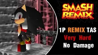 Smash Remix [TAS] - Sonic Remix Mode (Very Hard, No Damage)