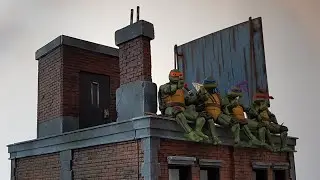 Teenage Mutant Ninja Turtles Diorama