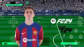 EA SPORTS FC 24 PPSSPP ORIGINAL PS5 On Android& ISO BEST Graphics Offline