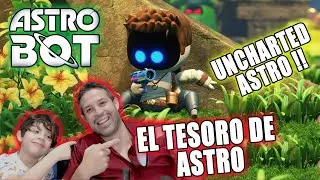 Somos Nathan Drake Uncharted el Tesoro de ASTRO BOT PlayStation 5