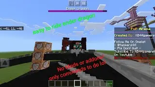 how to ride ender dragon! (easy) no mods or addons! only commands