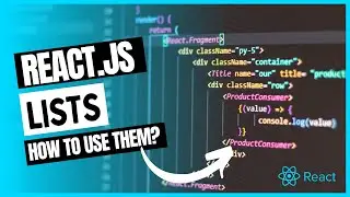 Lists in React.js  | How to iterate through lists in React.js?