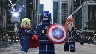 Lego Captain America and Thor Invasion | Marvel Superheroes Funny Stop Motion