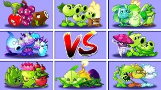 Random 20 Teams 3 Plants - Which Team Plant Will Win? - PVZ 2 Team Plants