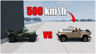 Gavril GPV ( Military ) VS ( Offroad ) Ibishu Hopper (07) | Car Body Testing | BeamNG Drive