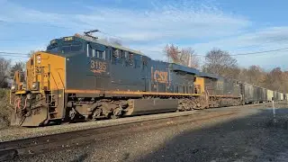 3 days on the CSX B&A November 13th, 19th, and 20th 2021 (Amtrak, CSX, CT Rail)