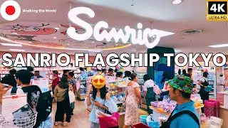 Sanrio Nishiginza Tokyo - World's LARGEST Sanrio Store FULL Tour [4K]