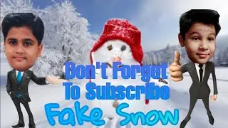 How to make Fake Snow | Experiment With Baby Diaper