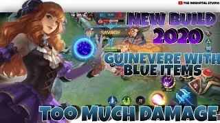 GUINEVERE THIS NEW BUILD IS INSANE - SAVAGE - MOBILE LEGENDS