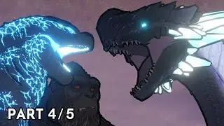 Godzilla and Kong vs Shimo | Animation (Part 4/5) | Godzilla X Kong: The New Empire