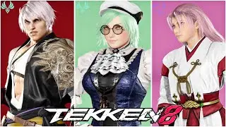 Tekken 8 - Genshin Impact Inspired Character Customizations Part 2 #tekken #tekken8